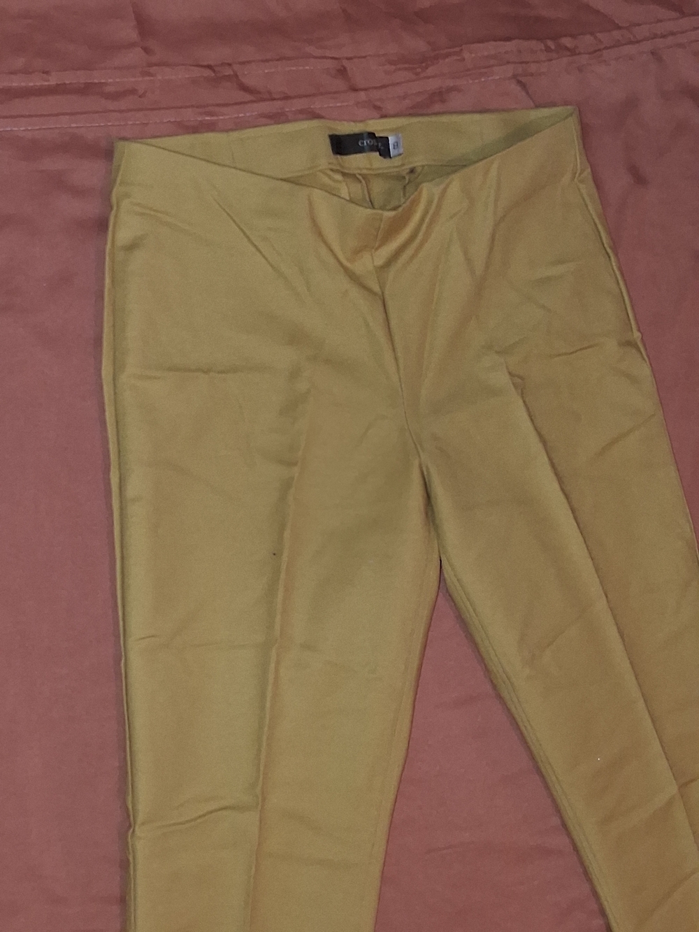 Crosby Women's Mustard Capri's